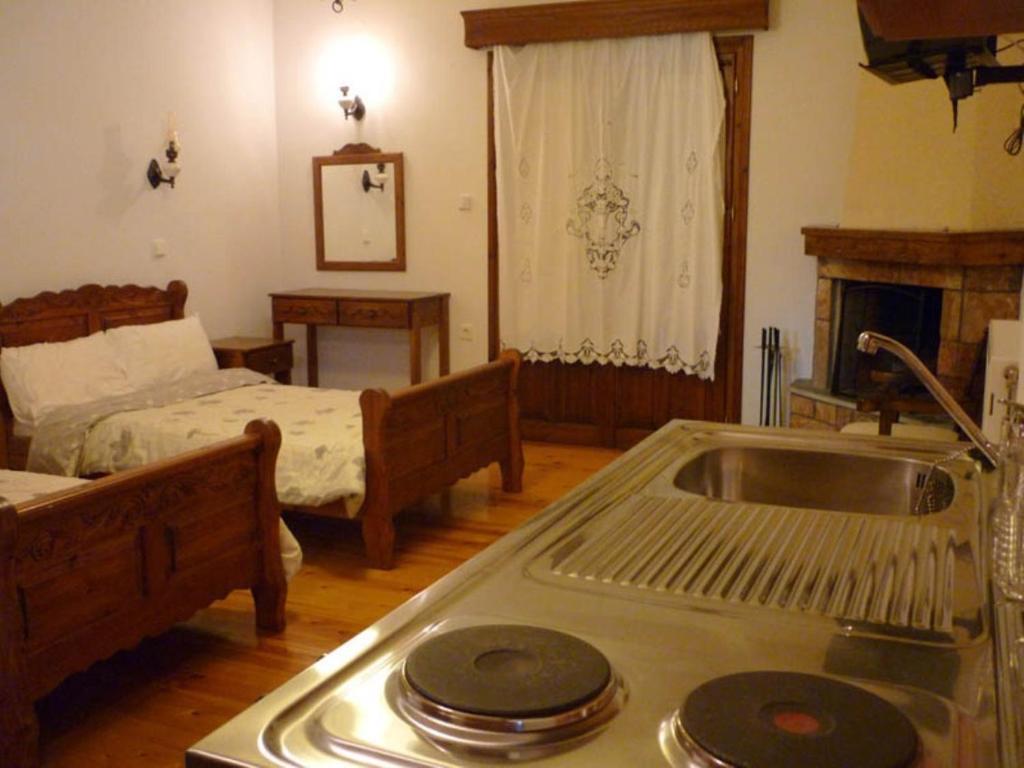 Archontiko Christodoulou Aparthotel Vronterón Szoba fotó